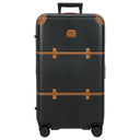 Brics Bellagio Trunk - 4 - Rollen - Trolley 74 cm recycelt (black/tan) - Markenkoffer