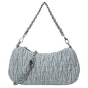 Seidenfelt Floro - Umhängetasche 25.5 cm (sea salt blue)