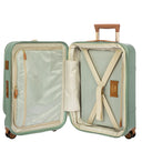 Brics Bellagio - 4 - Rollen - Kabinentrolley mit Vortasche S 55 cm erw. USB (eucalyptus) - Markenkoffer