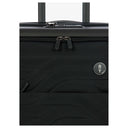 Brics BY Ulisse - 4 - Rollen - Kabinentrolley mit Vortasche 55 cm erw. USB (black, 55 cm (Vortasche)) - Markenkoffer