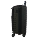 Brics BY Ulisse - 4-Rollen-Kabinentrolley mit Vortasche 55 cm erw. USB (black, 55 cm (Vortasche)) - Ansicht 3