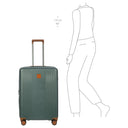 Brics Ferrara - 4 - Rollen - Trolley M 67 cm erw. (green) - Markenkoffer