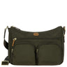 Brics X - Bag Shopper M - Schultertasche 34 cm (olive) - Markenkoffer