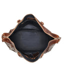 Buckle & Seam Linwood Weekender - Reisetasche 50 cm Leder (brown/blue) - Ansicht 6