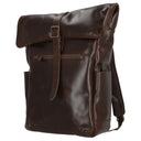 Buckle & Seam Norman - Rolltop Rucksack 61 cm (braun/dots) - Markenkoffer