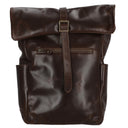 Buckle & Seam Norman - Rolltop Rucksack 61 cm (braun/dots) - Markenkoffer