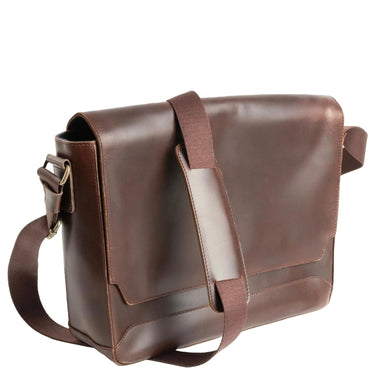 Buckle & Seam Times - Messenger Bag 15.7" 36 cm (braun) - Markenkoffer