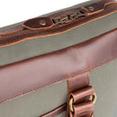 Buckle & Seam Venture Canvas - Aktentasche 16" 40 cm (grün) - Ansicht 7