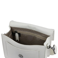 bugatti Elsa - Umhängetasche Leder S 18.5 cm (weiß) - Ansicht 4