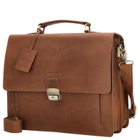 Burkely Vintage Scott - Aktentasche 38 cm (cognac) - Ansicht 2