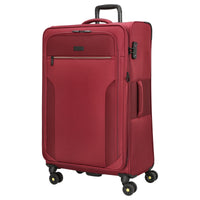 D&N Travel Line 9704 - 4-Rollen-Trolley L 78 cm erw. (dark red)