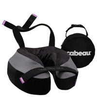 Cabeau The Neck's Evolution S3 - Nackenkissen inkl. Ohrstöpsel 25 cm (black/grey-berlin)