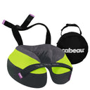 Cabeau The Neck's Evolution S3 - Nackenkissen inkl. Ohrstöpsel 25 cm (dark grey/neon yellow/vegas)