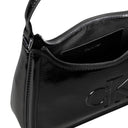Calvin Klein Bold Monogram Metall - Schultertasche 43 cm (black) - Markenkoffer
