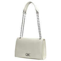 Calvin Klein CK Re-Lock - Umhängetasche M 24 cm (lily white) - Ansicht 2