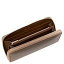 Calvin Klein Emblem AOP Long Zip - Geldbörse 4cc 19 cm (desert taupe aop) - Markenkoffer