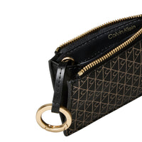 Calvin Klein Emblem AOP Top Zip - Kreditkartenetui 4cc 13 cm (black aop) - Ansicht 2