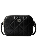 Calvin Klein Quilted Emblem - Umhängetasche 18 cm (black) - Markenkoffer