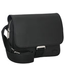 Lacoste Men's Classic Messenger - Umhängetasche 25 cm (black) - Ansicht 5