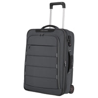 Travelite Skaii Hybrid - 2-Rollen-Kabinentrolley S 55 cm erw. (gipfelgrau) - Ansicht 2