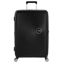 American Tourister Soundbox - 4 - Rollen - Trolley 67 cm erw. (schwarz) - Markenkoffer