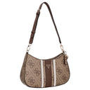 Guess Noelle ll Top Zip - Schultertasche 29 cm (latte logo/brown) - Ansicht 5
