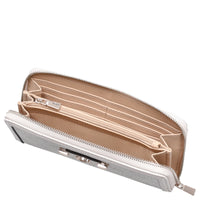 Guess Lindsey SLG Large Zip - Geldbörse 12cc 21 cm (bone logo) - Ansicht 2