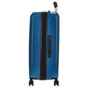 CHECK.IN London 2.0 - 4 - Rollen - Trolley 75 cm (blau) - Markenkoffer