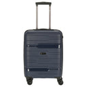 CHECK.IN Memphis - 4-Rollen-Kabinentrolley 55 cm (blau)
