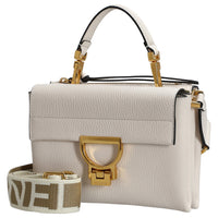 Coccinelle Arlettis Signature - Henkeltasche 19 cm (blanco) - Markenkoffer