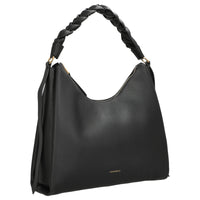 Coccinelle Boheme Grana Double - Schultertasche M 34 cm (noir/cognac) - Ansicht 5