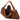 Coccinelle Linor Suede Bi - Shopper 39 cm (cognac/cognac) - Markenkoffer