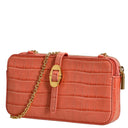 Coccinelle Mini Bag Croco Soft - Umhängetasche 20 cm (geranium) - Markenkoffer
