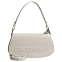 Coccinelle Myrtha Maxi Log - Schultertasche 24 cm (white) - Markenkoffer
