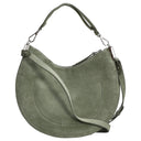 Coccinelle Sunup Suede - Schultertasche L 38 cm (greenery) - Ansicht 4