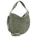 Coccinelle Sunup Suede - Schultertasche L 38 cm (greenery) - Ansicht 5