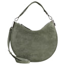 Coccinelle Sunup Suede - Schultertasche L 38 cm (greenery)