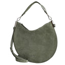 Coccinelle Sunup Suede - Schultertasche L 38 cm (greenery) - Ansicht 2