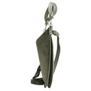 Coccinelle Sunup Suede - Schultertasche L 38 cm (greenery) - Ansicht 3