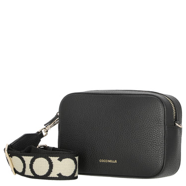 Coccinelle Tebe - Umhängetasche 19 cm (black) - Markenkoffer