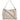 Coccinelle Wallace - Schultertasche 28 cm (lambskin white/laurel green) - Markenkoffer