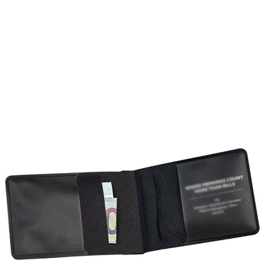 CYCLITE Wallet - Geldbörse 8cc 10 cm RFID (schwarz) - Markenkoffer