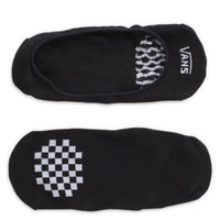 Vans Women's No Show 2 Paar - Socken (black white, 31,5-36)