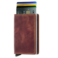 Secrid Vintage Slimwallet - Wallet RFID 6.8 cm (Color: brown)