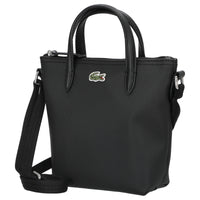 Lacoste Mini-Tote L.12.12 Concept - Henkeltasche 18 cm (black)