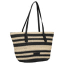 Seidenfelt Savonlinna - Shopper 47 cm (natural straw with black stripes) - Ansicht 5
