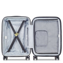 Delsey Paris Shadow 5.0 - 4-Rollen-Kabinentrolley mit Vortasche S 55 cm erw. USB (schwarz) - Ansicht 5