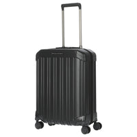 Piquadro PQ-Light - Ultra Slim 4-Wheel Cabin Trolley 55 cm (Color: matte black)
