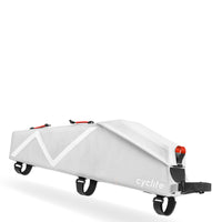 Cyclite Top Tube Bag Large / 02 - Rahmentasche (Bikepacking) 42 cm (light grey)