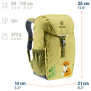 Deuter Waldfuchs 10 - Kinderrucksack 35 cm (linden-cactus) - Ansicht 9